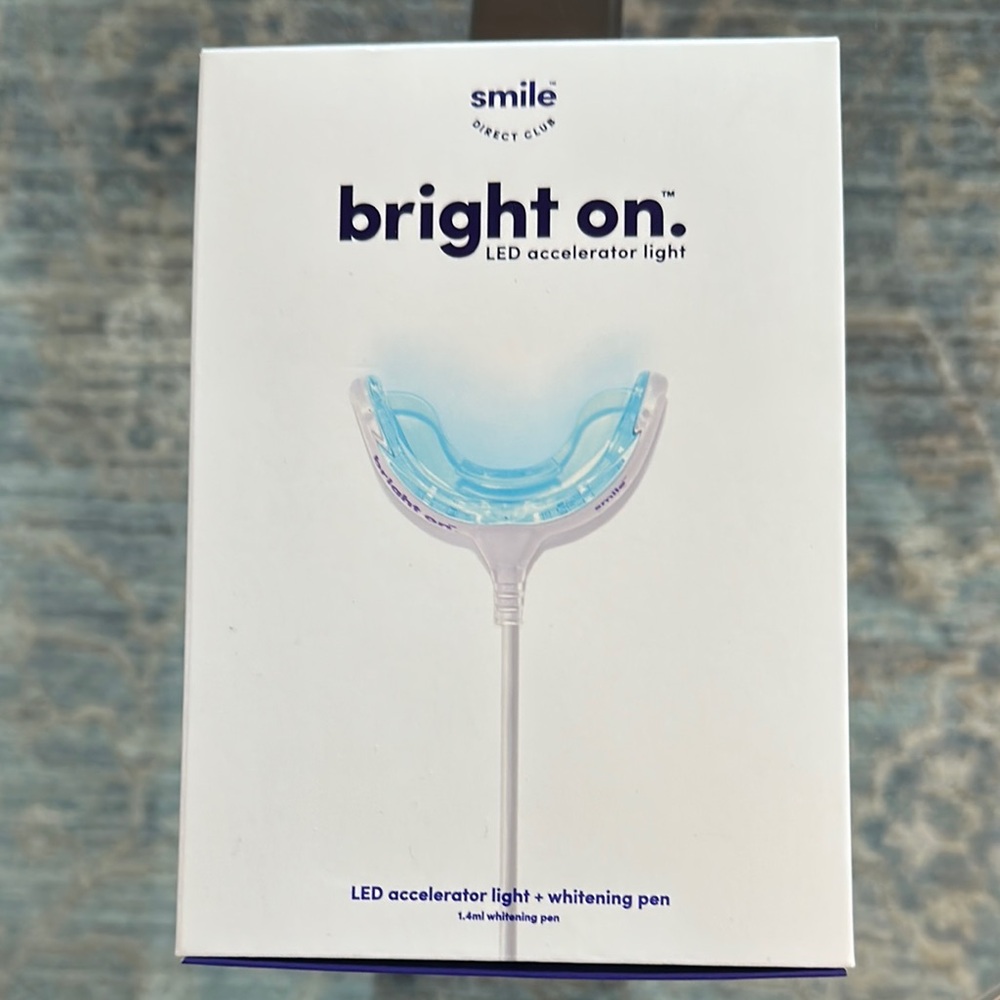 Never-Used Bright On LED Accelerator Light - Blue (Bright On Pen NOT INCLUDED)